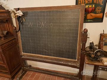 Lavagna in legno Massello  e ardesia Primi '900
