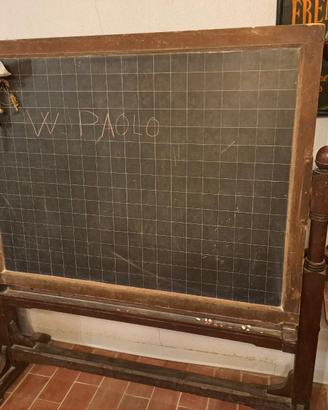 Lavagna in legno Massello  e ardesia Primi '900