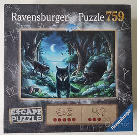 Gioco puzzle escape room Branco di Lupi NUOVO