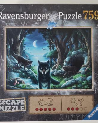 Gioco puzzle escape room Branco di Lupi NUOVO