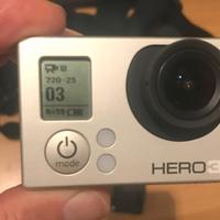 GoPro HERO3 Silver perfetta con accessori vari