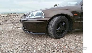 Lama spoiler paraurti anteriore honda civic mk6 96