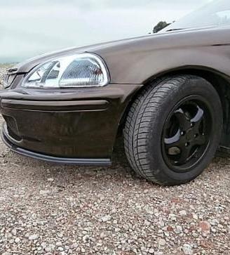 Lama spoiler paraurti anteriore honda civic mk6 96