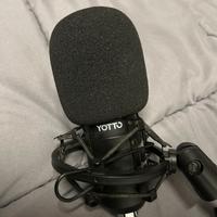 Microfono yotto con asta