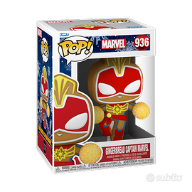 FUNKO POP! 936 GINGERBREAD CAPTAIN MARVEL HOLIDAY