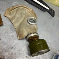 N.2 Maschere antigas  seconda guerra mondiale