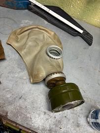 N.2 Maschere antigas  seconda guerra mondiale