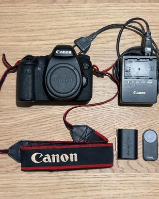 Canon EOS 6D 73701 scatti 2 batterie e telecomando