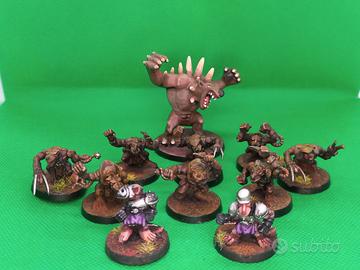 Blood Bowl Skaven Team DIPINTI