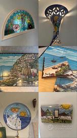 Set ceramica dipinta a mano