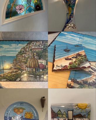 Set ceramica dipinta a mano