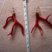 Orecchini corallo
