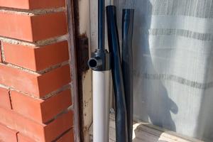 Pompa manuale di sentina e Fanale di poppa