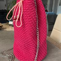 Borsa fatta a mano Uncinetto
