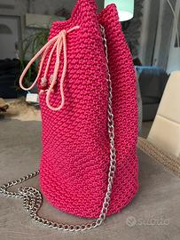 Borsa fatta a mano Uncinetto