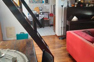 Ampio bilocale mansardato in antica corte