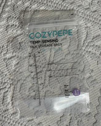 Sacchetti latte materno Cozypepe