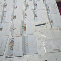 Stock francobolli come da foto ed elenco