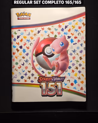 Pokemon 151 Regular Set Completo