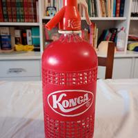 Sifone Vintage Konga anni 60 Seltz in vetro