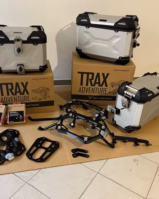 TRIS VALIGIE+BAULETTO SW-MOTECH TRAX ADV