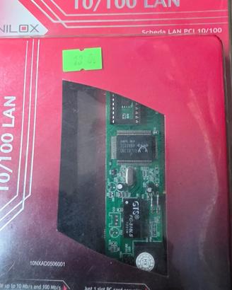 scheda di rete 10/100 Nilox realtek