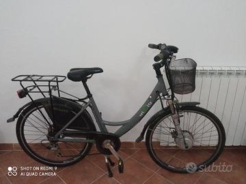 bici con pedalata assistita 