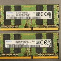 RAM 32GB (16+16) DDR4 SO‑DIMM 3200MHz SAMSUNG