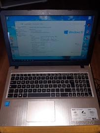 Pc Notebook Portatile ASUS X540S