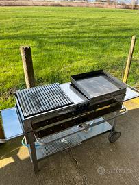 Barbecue a gas doppio kimmer