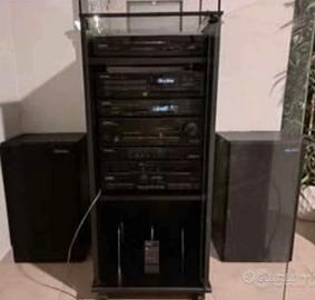 Pioneer con mobiletto e telecomando 