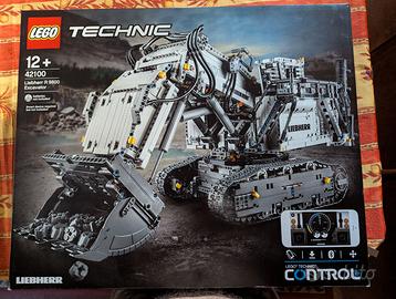 Lego Technic escavatore liebher R 9800