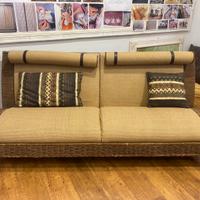 Divano Etnico Artigianale Intrecciato a Mano