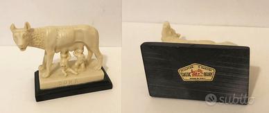 Vintage Statua/Statuetta A. Santini - Lupa