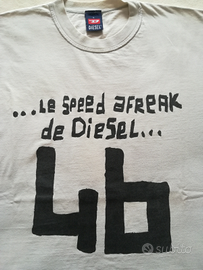 T-shirt uomo Diesel color tortora