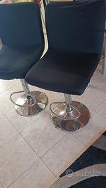 Coppia sgabelli girevoli