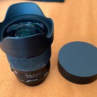 Sigma 20mm f1.4 Art per Canon