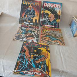 fumetti. Dagon numeri 1 2 3 4 5 