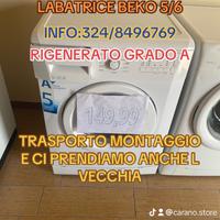 LAVATRICE BEKO 5/6 kg