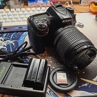 Nikon D7200 + 18-105 DX VR  + Accessori