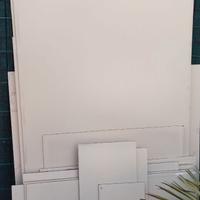 Bachelite, spezzoni vari 80x80 cm,1.70 x 80 cm