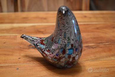 Piccione in vetro di Murano