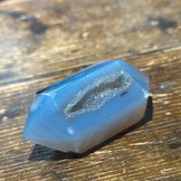 Agata biterminata cristallizzata