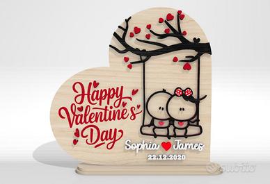 Creazione il legno per SAN VALENTINO