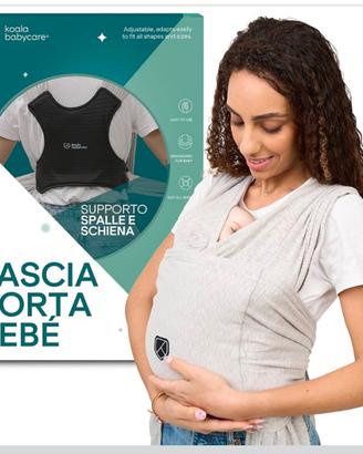 Fascia Koala Cuddle Band grigio chiaro