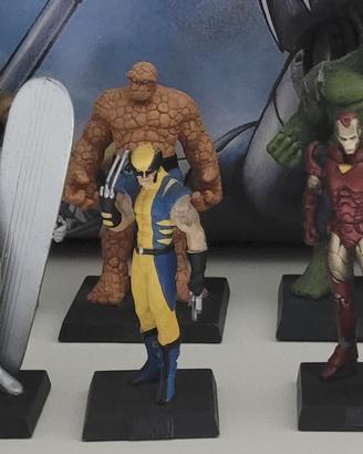 Lotto 11 statuine Marvel e DC Eaglemoss