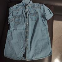 Camicia denim bambino 13-14 anni