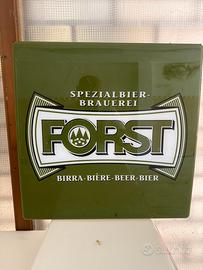 Insegna Luminosa BIRRA FORST Nuova, Mai Usata!