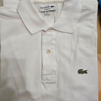 Lacoste bianca uomo