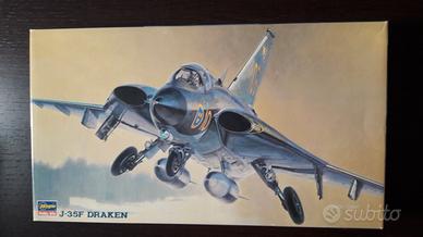 J - 35  F  DRAKEN  SCALA  1/72  HASEGAWA